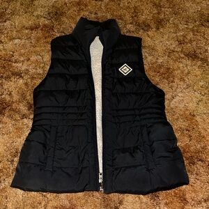 womens navy blue size medium hollister vest
